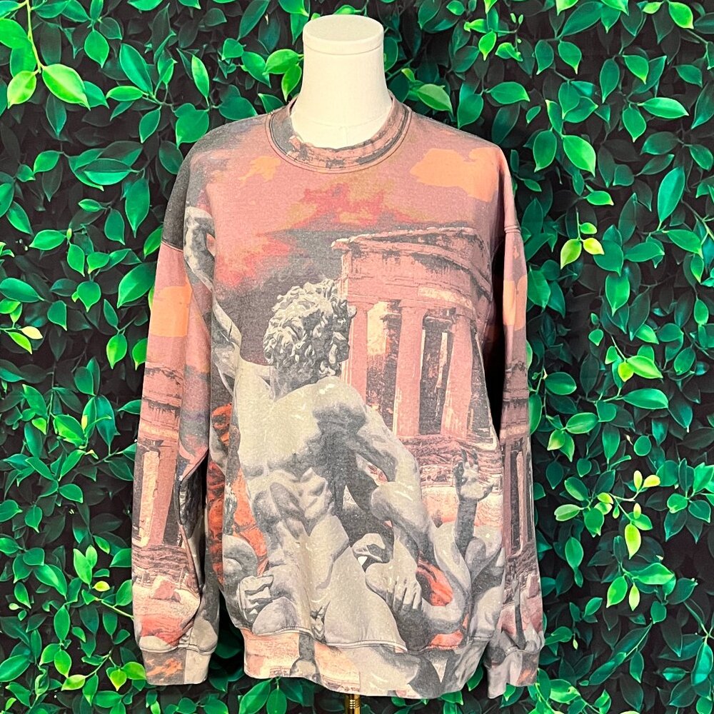 UO Greek Graphic Crewneck Sweatshirt *Rare* (Large/X-Large)